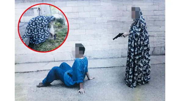 دختر تاجر ایرانی صحنه قتل شوهر عراقی‌اش را بازسازی کرد+عکس