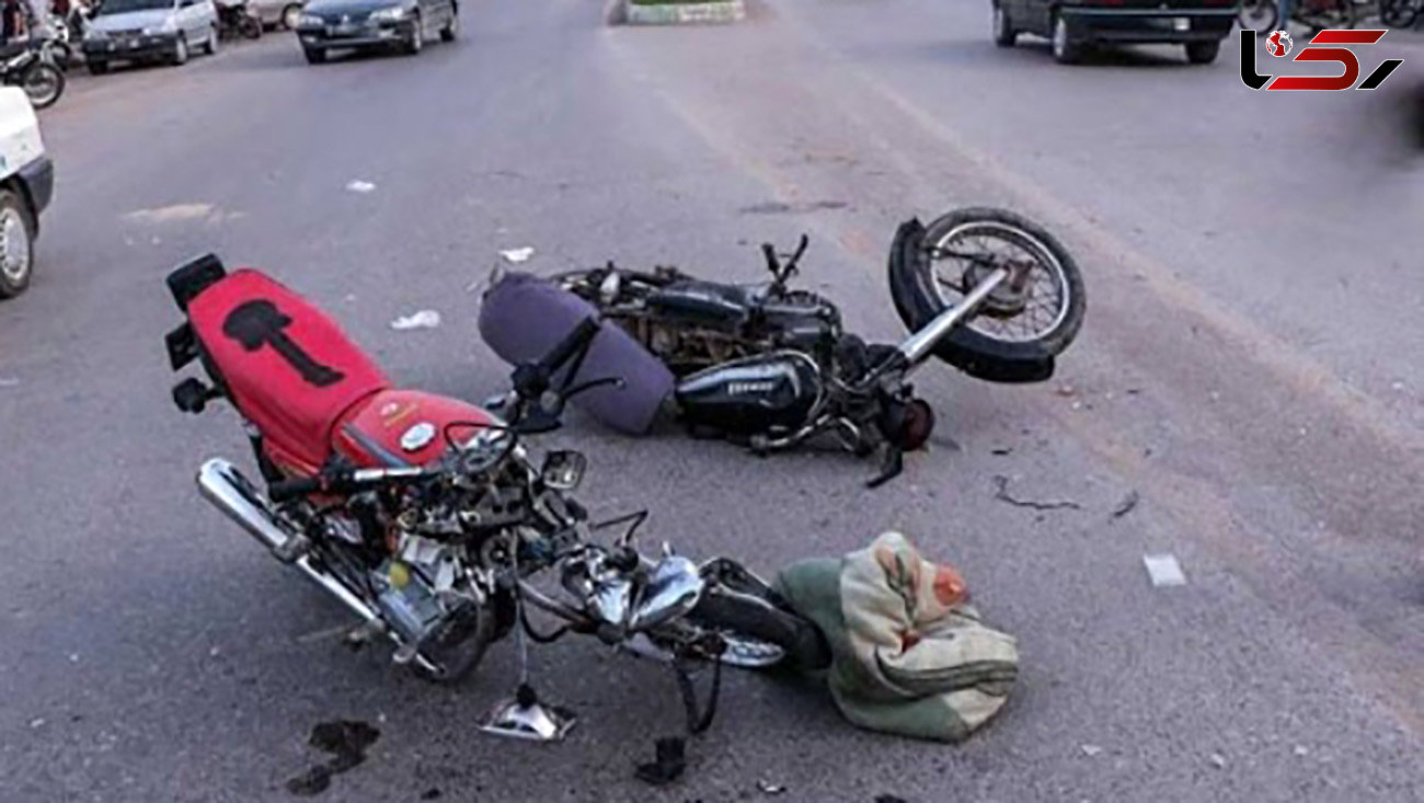 تصادف 2 موتورسیکلت یک فوتی و 2 مصدوم برجای گذاشت
