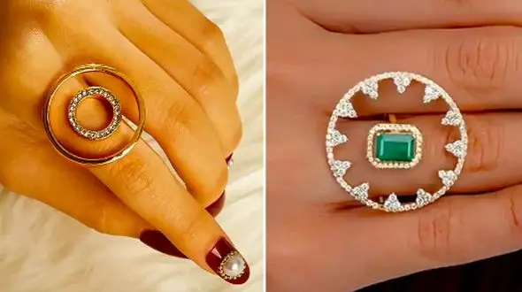 15 ایده عالی برای ست کردن انگشتر دایره‌ ای طلا با لباس‌ های روزمره