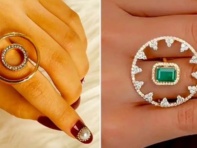 15 ایده عالی برای ست کردن انگشتر دایره‌ ای طلا با لباس‌ های روزمره