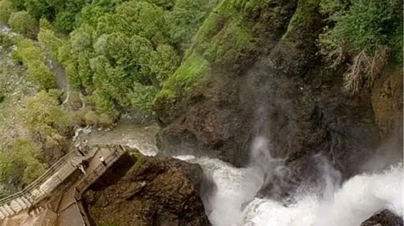 فیلم آبشار شلماش، سردشت، آذربایجان غربی