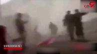 فیلم لحظه برخورد موشک به محل رژه نظامیان سعودی  / 49 تن کشته شدند