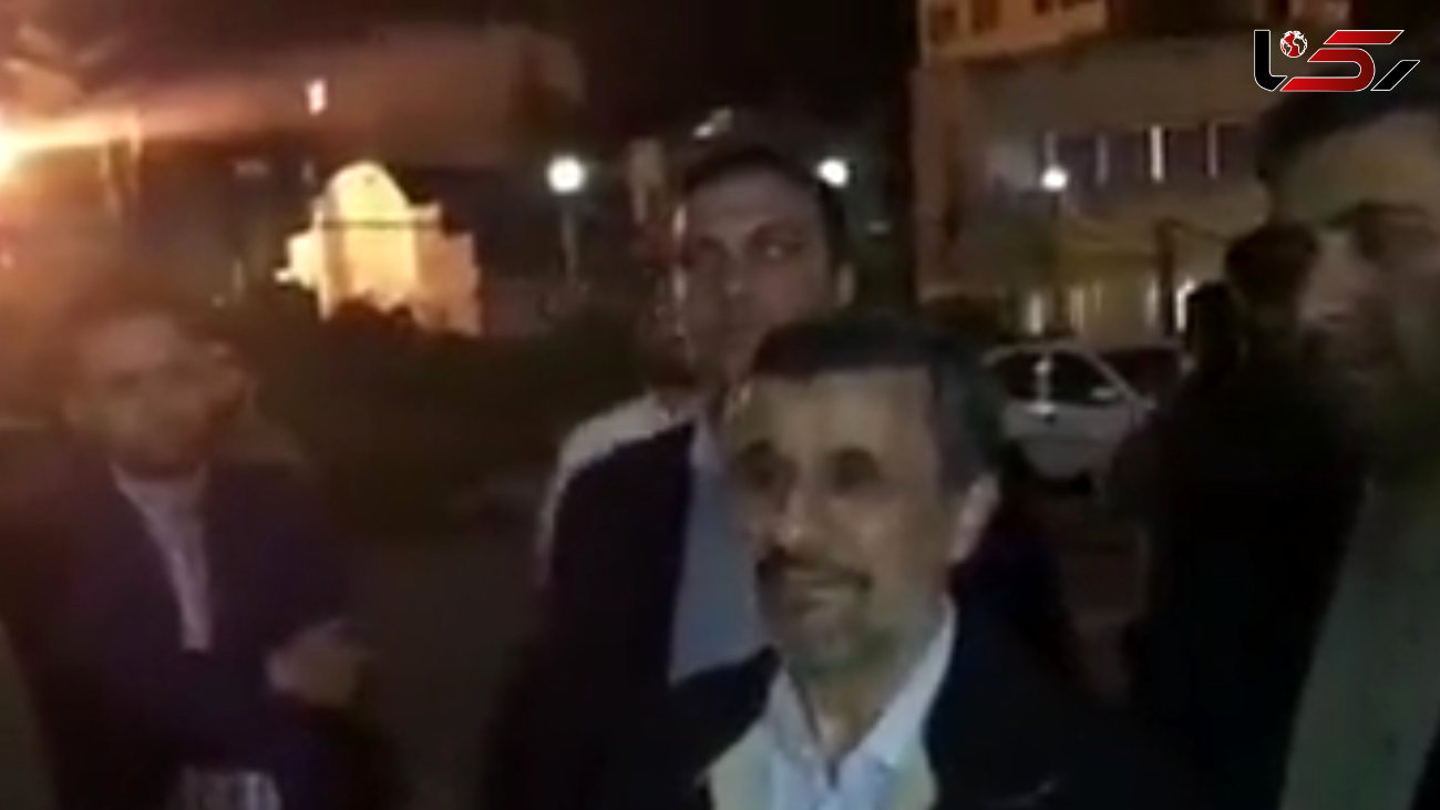 احمدی نژاد برای ملاقات بقایی به بیمارستان رفت راهش ندادند گفته تا صبح میمانم! | فیلم