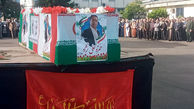 مراسم تشییع پیکر مطهر شهید «حمزه علی نژاد» آغاز شد