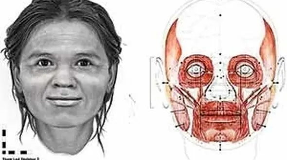 بازسازی چهره زن ۱۳ هزارساله+عکس