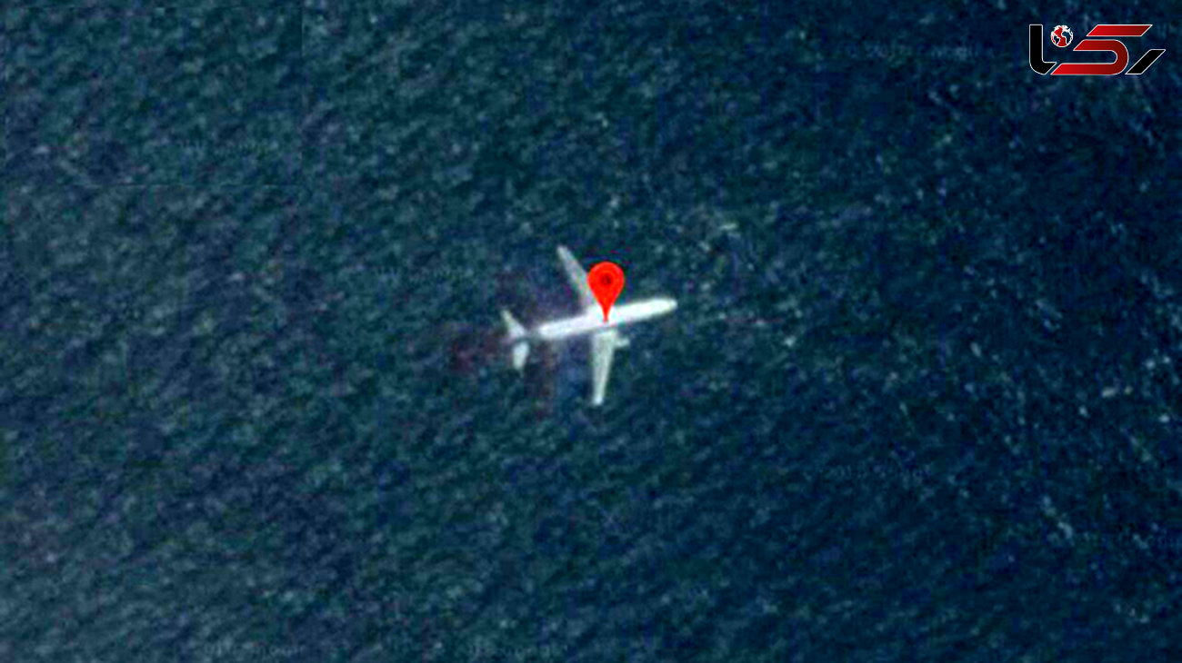 اشتباه GoogleMap درباره هواپیمای ناپدید شده مالزی +عکس
