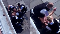 فیلم / 4 پلیس یک مرد را وحشیانه کتک زدند+عکس