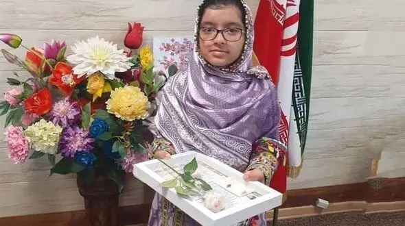 دختر 13 ساله نابغه ایرانی در آموزش و پرورش سمت گرفت + عکس