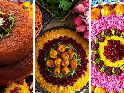 بهترین دیزاین‌ های پلو برای مهمانی‌ های لاکچری با ترکیب‌ های خاص