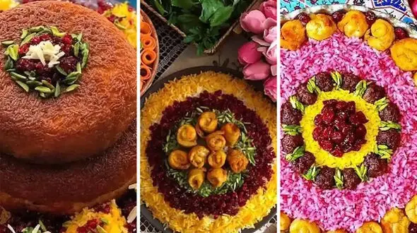 بهترین دیزاین‌ های پلو برای مهمانی‌ های لاکچری با ترکیب‌ های خاص