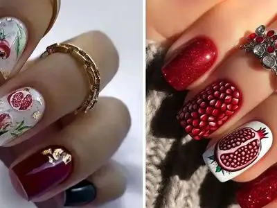 طراحی ناخن با تم یلدایی: خاص‌ ترین ایده‌ ها برای شب چله / فیلم