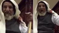 اقدام جالب پیرمرد عرب در غیاب خطیب نماز جمعه + فیلم و عکس