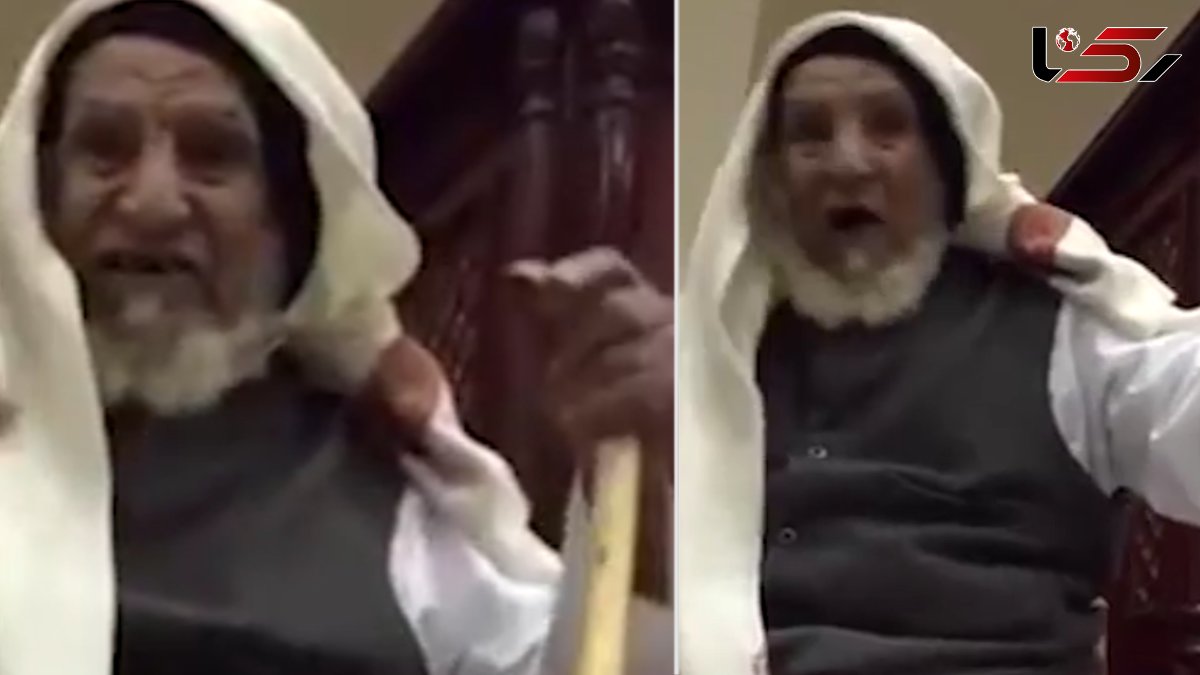 اقدام جالب پیرمرد عرب در غیاب خطیب نماز جمعه + فیلم و عکس