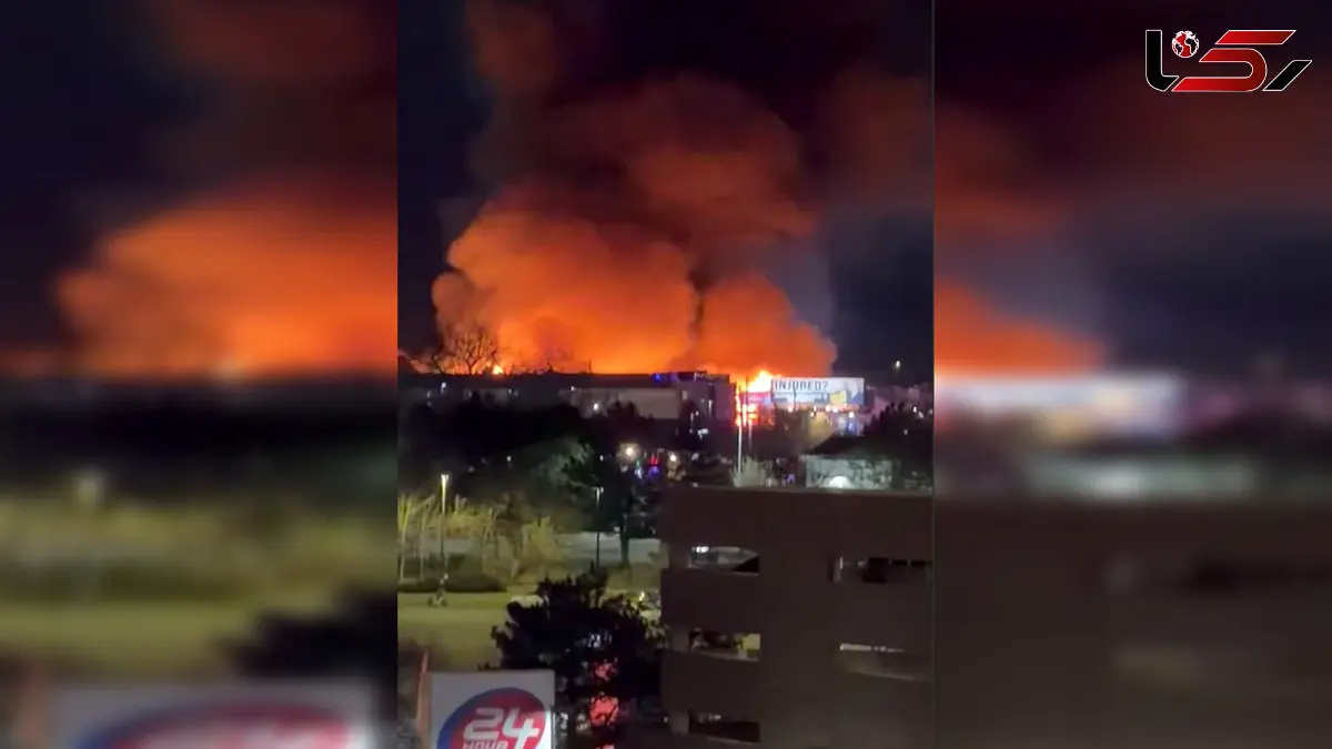 فیلم آتش‌سوزی هولناک در کلرادو / تلاش بیش از ۱۰۰ آتش‌نشان برای مهار حریق یک مجتمع آپارتمانی