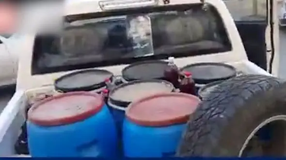 فیلم  تولید مشروبات الکلی در جنوب تهران + جزییات