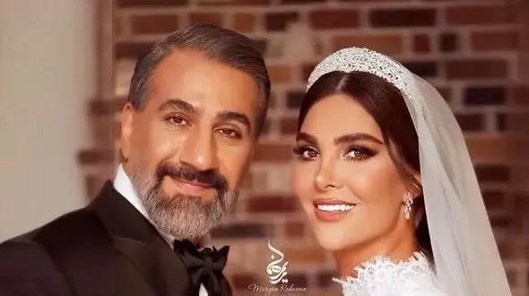 فیلم عاشقانه محمد نادری و همسرش بین مردم فردای شب عروسی