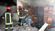 عکس های آتش سوزی در مشهد / نجات 21 زن و مرد از شعله های آتش