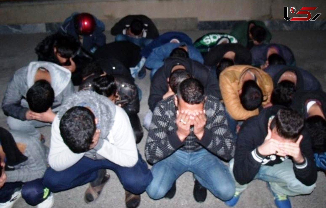 این 32  گنده لات  شیراز  را به هم ریخته بودند + عکس