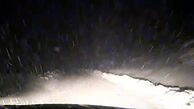 هشدار به مسافران ! / برف سنگین می بارد + فیلم زیبا اما ترسناک از جاده برفی !