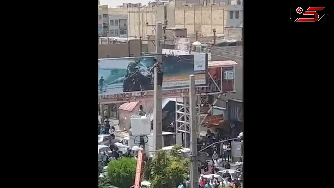 فیلم لحظه خودکشی پسر جوان در ملارد 