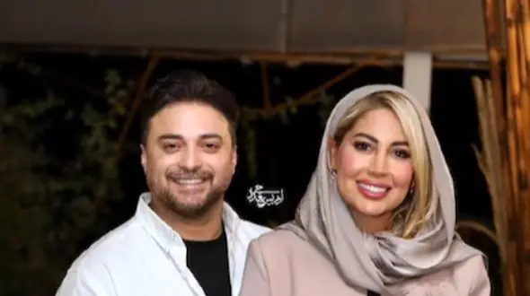  عاشقانه های بابک جهانبخش و همسردوم فوق جوانش  در شمال و لب ساحل دریا !