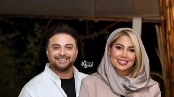  عاشقانه های بابک جهانبخش و همسردوم فوق جوانش  در شمال و لب ساحل دریا !