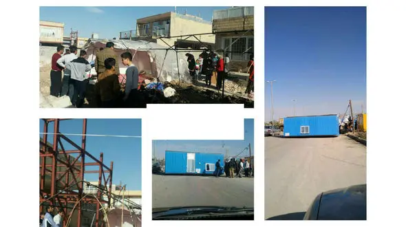 بلایی که دیروز بر سر مردم زلزله زده کرمانشاه آمد +تصاویر