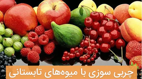 چربی سوزی با میوه های تابستانی