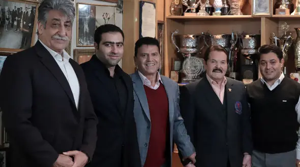 حضور مسئولان فدراسیون بدنسازی در خانه پیشکسوتان