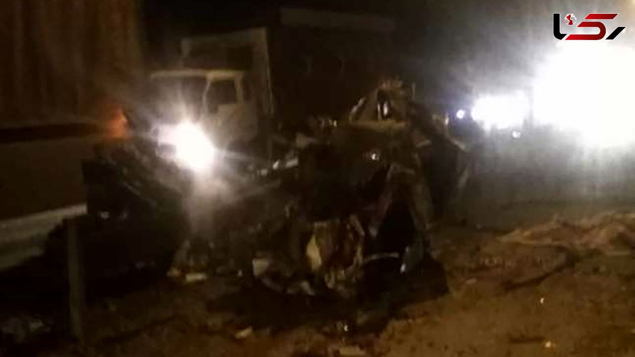 تصادف 2 تریلی حادثه آفرید / 2 کشته و یک زخمی در سوادکوه