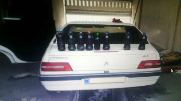 نقشه کثیف سه جوان در ۲پژو ۴۰۵ لو رفت