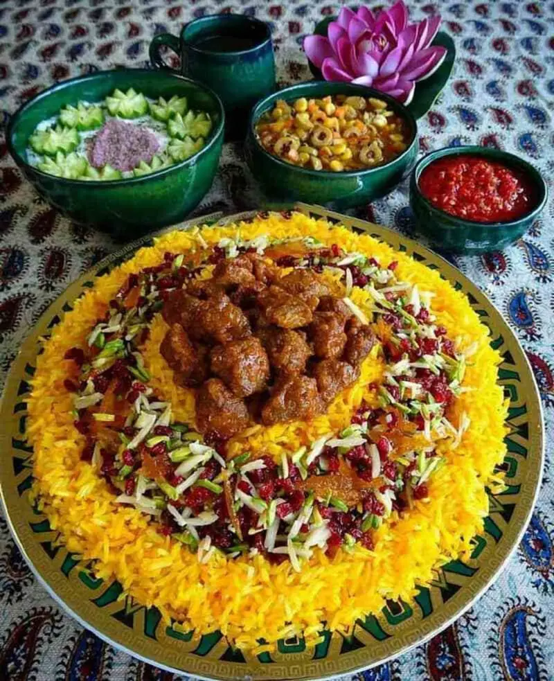 غذای نذری در قزوین