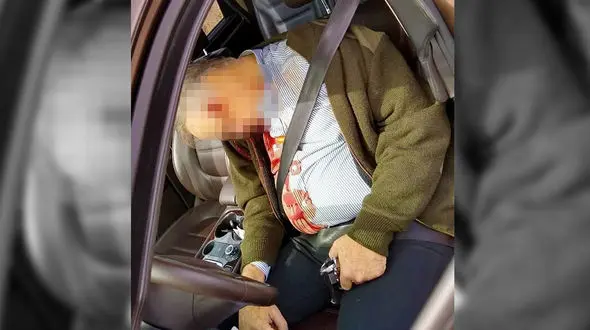 عکس وحشتناک جسد خونین در ماشین لاکچری + جزییات