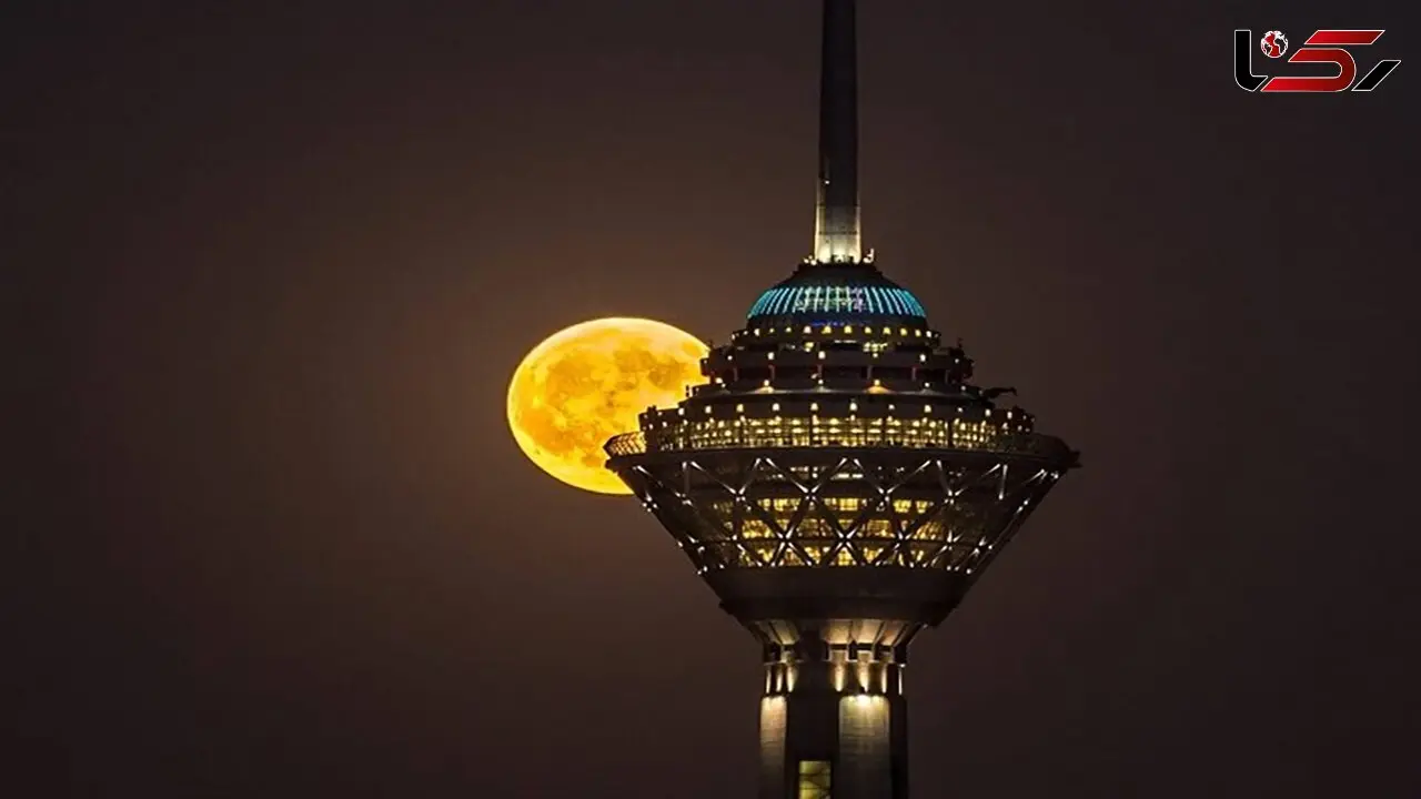 برج میلاد  ناپدید شد + فیلم تکان دهنده