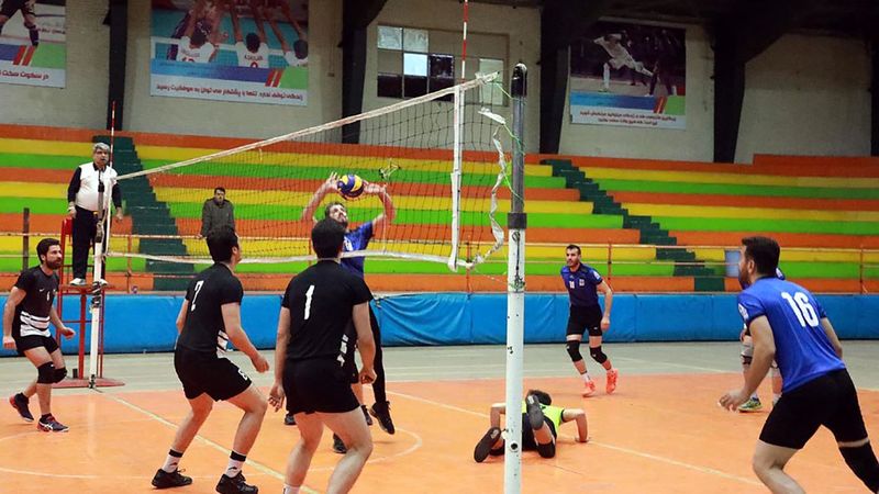 قهرمانی آتش نشانی مشهد در مسابقات والیبال کارگران استان خراسان رضوی