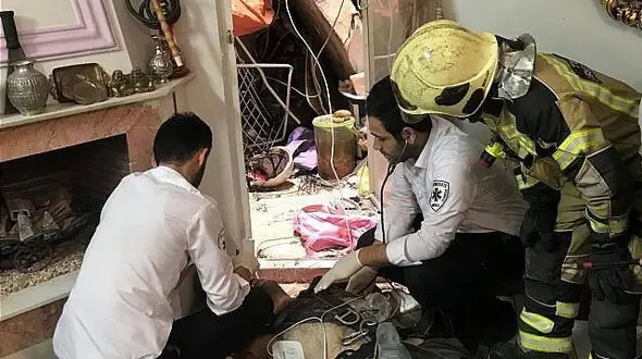 سقوط مرگبار کارگر شرکت خصوصی مخابرات از بالای برج مخابراتی +تصاویر