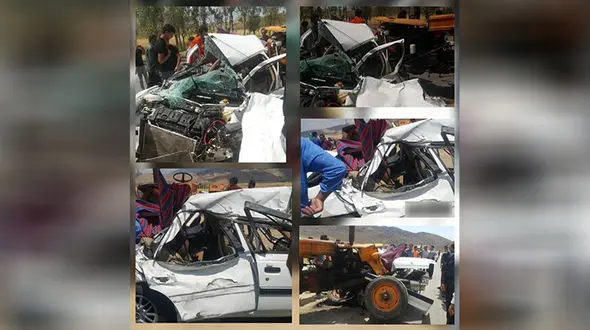 برخورد مرگبار با 2 کشته در ایذه+عکس