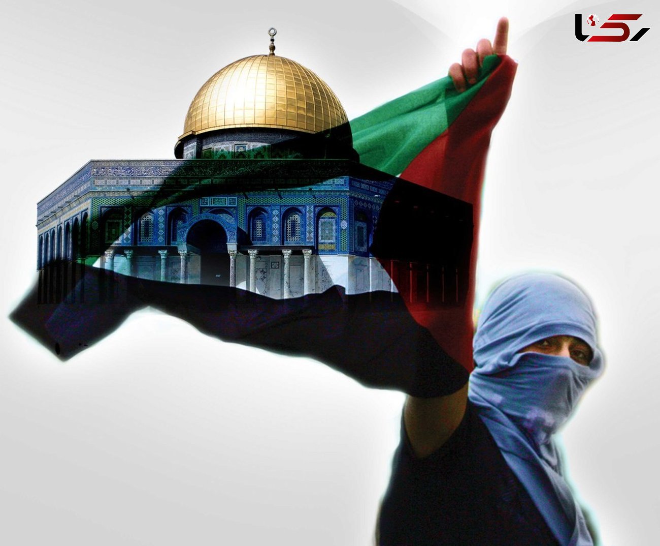 واکنش جالب یک فلسطینی به تصمیم اخیر ترامپ +عکس 