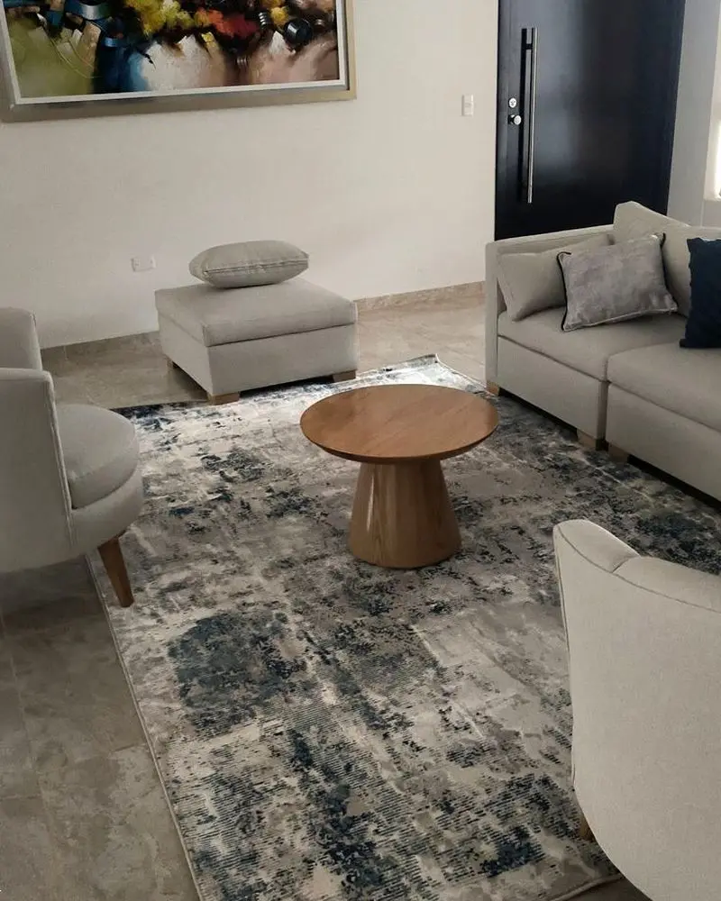 فرش طوسی کمرنگ