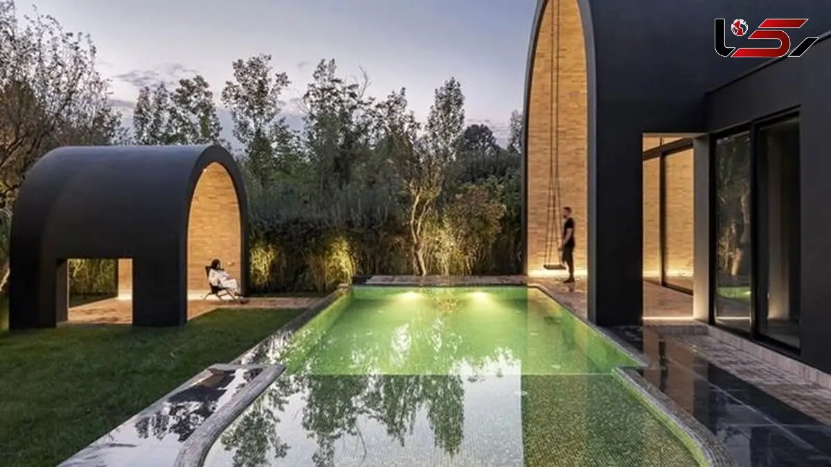 نگاهی به شاهکار معماری ایرانی در قلب کرج که برنده خاص‌ترین خانه ویلایی شد/ ترکیب اصالت ایرانی با جسارت معماری نوین