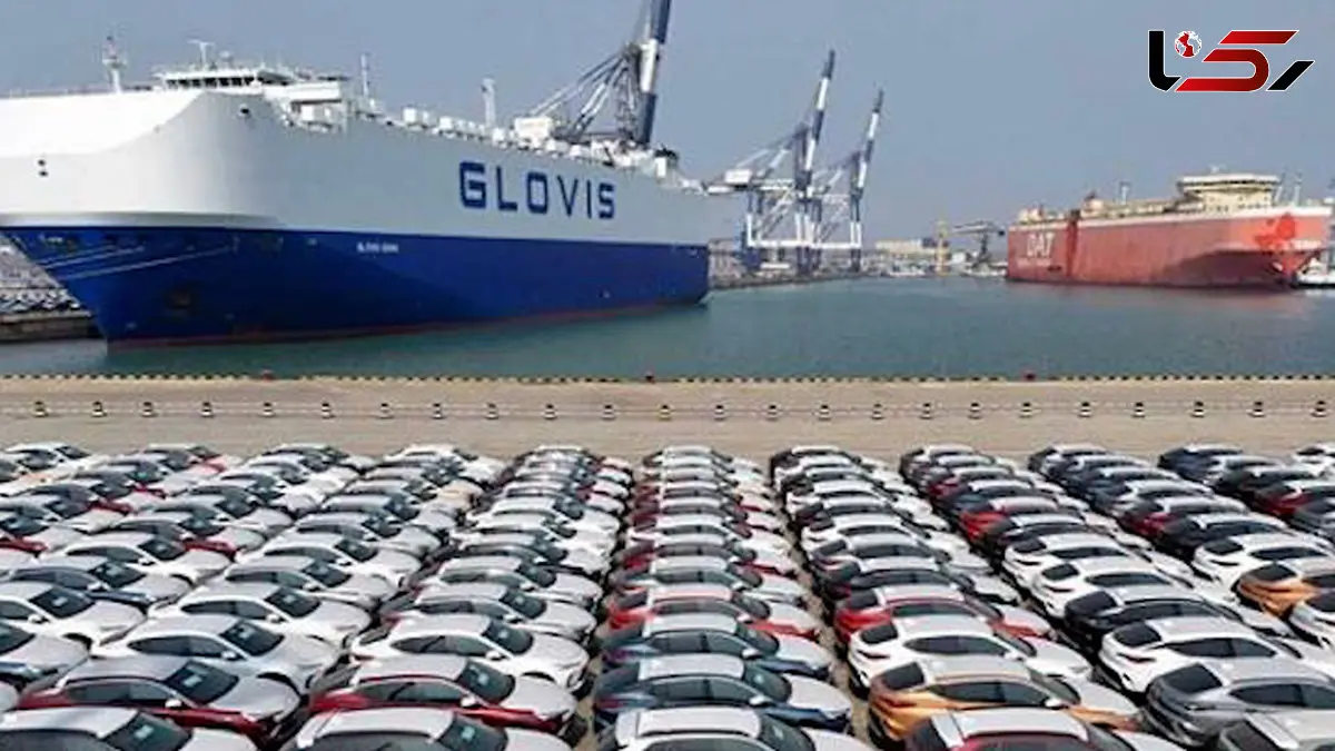 پارک منظم خودرو روی کشتی از چشم یکی از خدمه