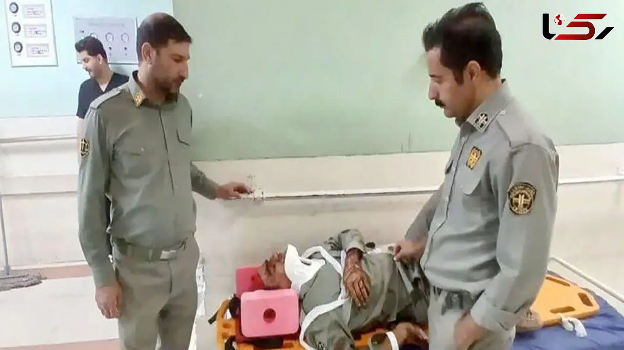 آتش سوزی در سفید کوه خرم آباد محیط بان فداکار را به یک قدمی مرگ کشاند
