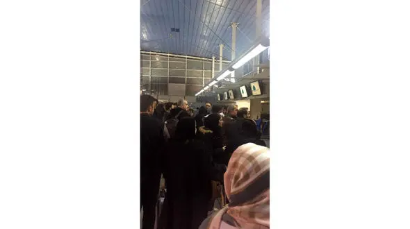 سرگردانی مسافران تهران - دوبی درفرودگاه امام