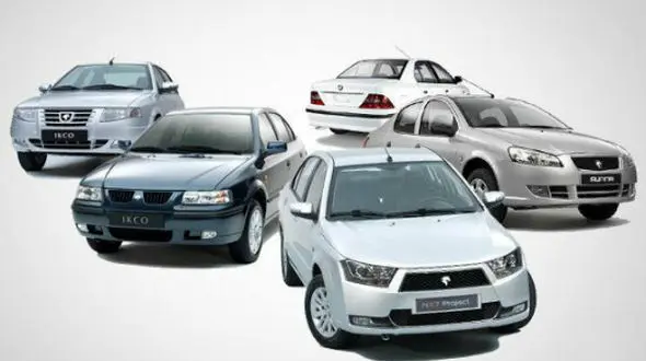 قیمت محصولات ایران خودرو در بازار 