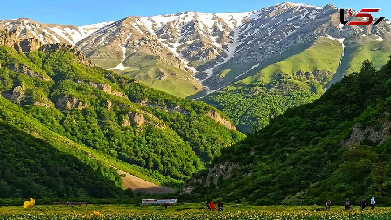 ببینید / زیبایی محسور کننده دشت زیبای دریاسر، از توابع شهرستان تنکابن + فیلم 