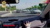 باور کنید این یک فیلم واقعی از فرار زوج جوان از دست پلیس در تهران است، نه بازی کامپیوتری !+ فیلم و عکس