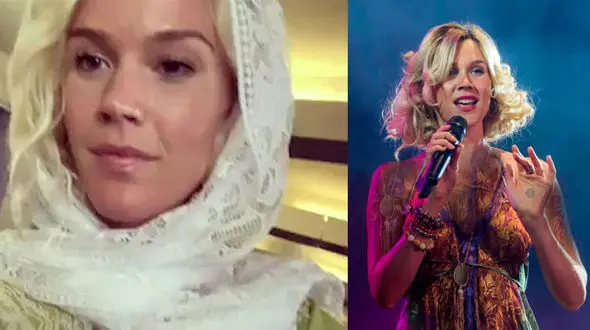 بازداشت خواننده زن معروف انگلیسی در جزیره کیش / جاس استون دیروز به کنسرت نرسید ! + فیلم و عکس