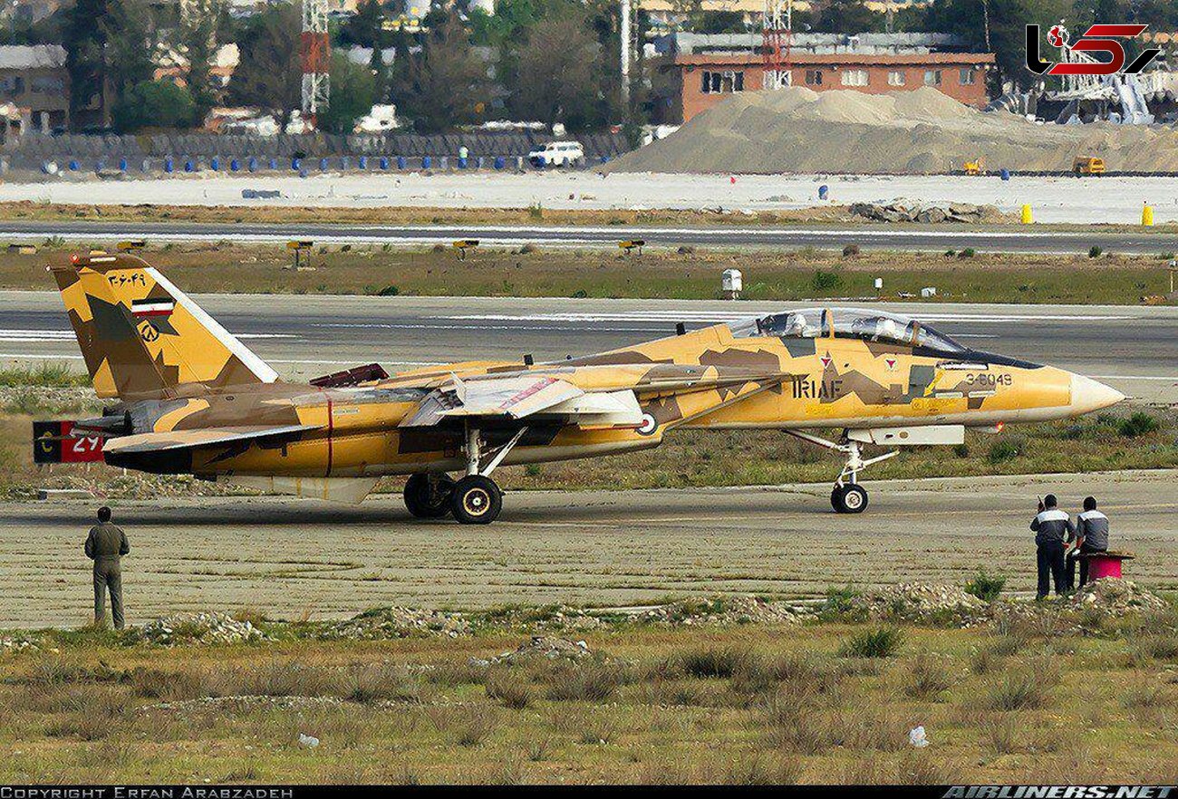 سقوط یک جنگنده F14 در اصفهان + اسامی خلبانان