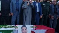 پیکر شهید فداکار مدافع امنیت در دامغان تشییع شد 