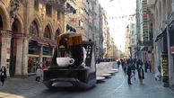 تبلیغ خلاقانه قهوه در استانبول + فیلم 